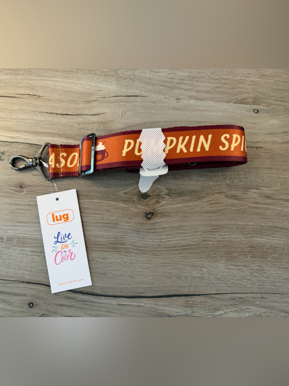 Lug Pumpkin Spice Season - Webbed Strap - From Fall 2026 Mystery Box